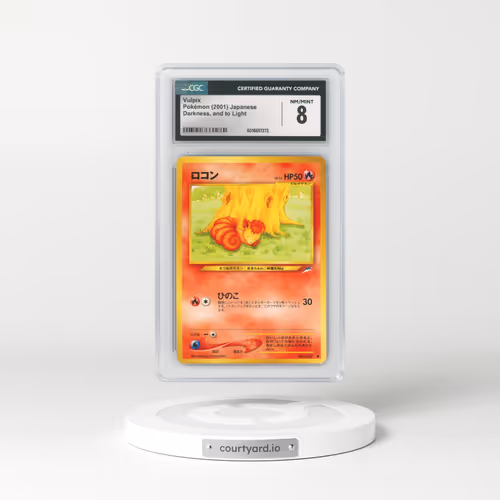2001 Darkness, and to Light Vulpix (CGC 8 NM-MT)