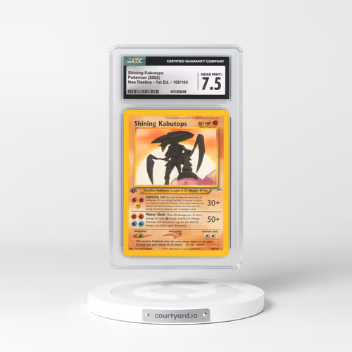 2002 Neo Destiny #108 Shining Kabutops - 1st Edition (CGC 7.5 NM+)