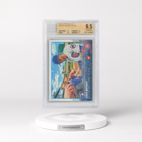 2015 Topps Update #US283 Kris Bryant (BGS 9.5 GEM MINT)