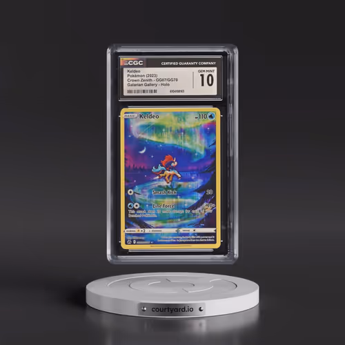 2022 Crown Zenith #GG07/GG70 Keldeo - Galarian Gallery Holo (CGC 10 GEM MINT)