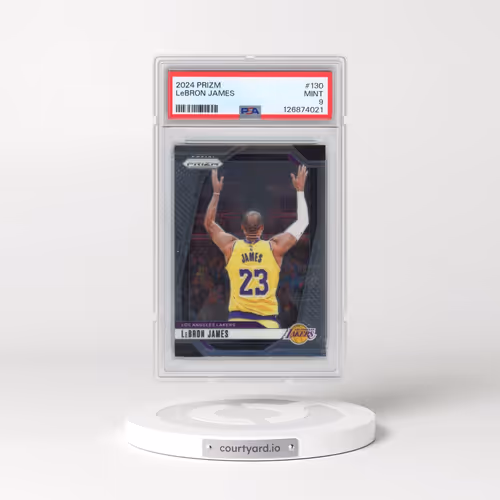 2024 Panini Prizm #130 LeBron James (PSA 9 MINT)