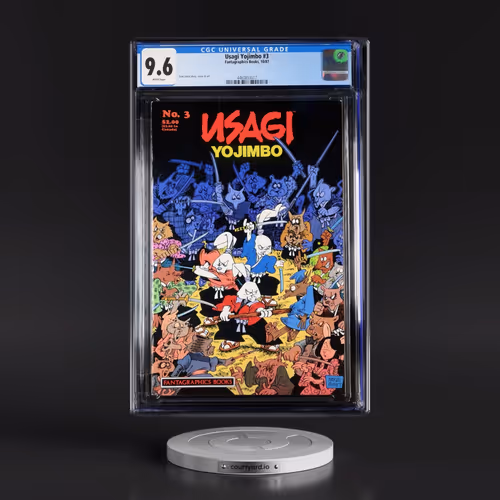Usagi Yojimbo #3 CGC 9.6 White Pages (Fantagraphics Books, 10/87) - Universal