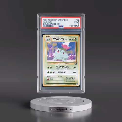 1999 Pokémon Bulbasaur Deck #22 Ivysaur (PSA 9 MINT)