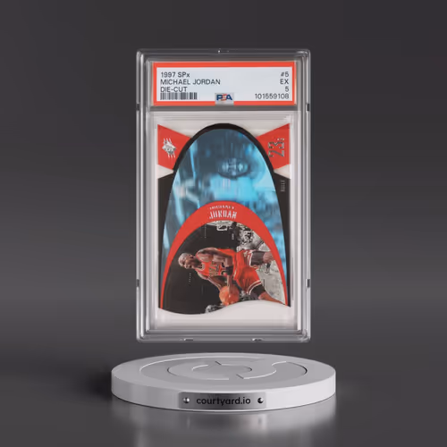 1997 SPx Die-Cut #5 Michael Jordan (PSA 5 EX)