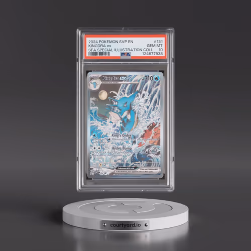 2024 Pokémon Svp EN-SV Black Star Promo #131 Kingdra EX - Holo Shrouded Fable Special Illustration C