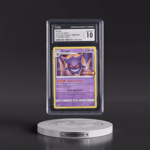 2017 Black Star Promos - Sword & Shield #SWSH241 Gengar - Lost Origin Prerelease (Holo) (CGC 10 GEM