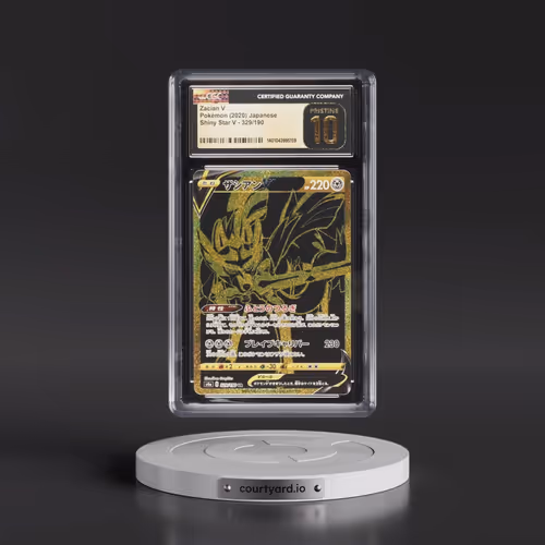2020 Shiny Star V #329/190 Zacian V - Holo (CGC 10 PRISTINE)