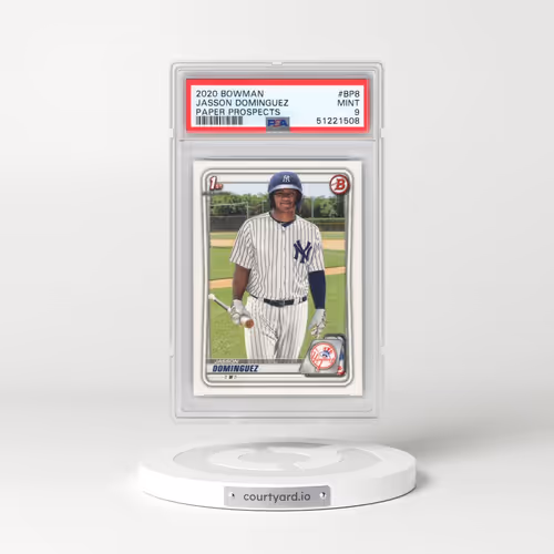 2020 Bowman Paper Prospects #BP8 Jasson Dominguez (PSA 9 MINT)