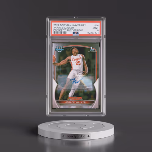 2022 Bowman Chrome University #14 Jarace Walker - Prospect Autograph (PSA 9 MINT)