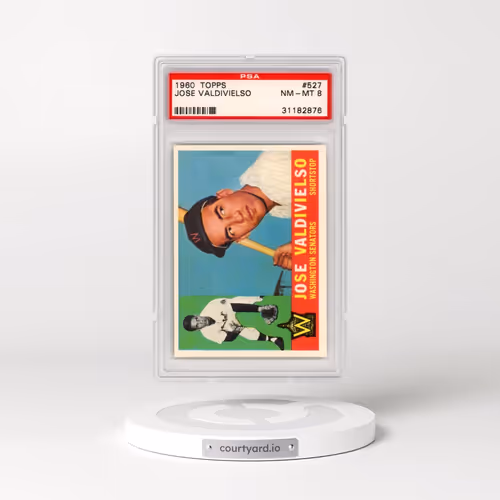 1960 Topps #527 Jose Valdivielso (PSA 8 NM-MT)