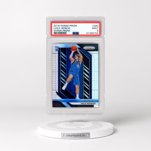 2018 Panini Prizm #280 Luka Doncic - Hyper Prizm (PSA 9 MINT)