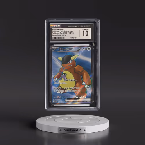 2023 Pokémon Card 151 #192/165 Kangaskhan ex - Super Rare Holo (CGC 10 GEM MINT)