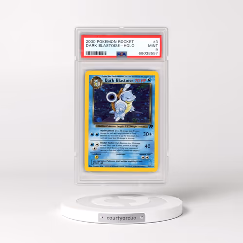 2000 Pokémon Rocket #3 Dark Blastoise - Holo (PSA 9 MINT)