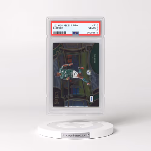 2023-24 Panini Select FIFA #220 Endrick (PSA 10 GEM MINT)