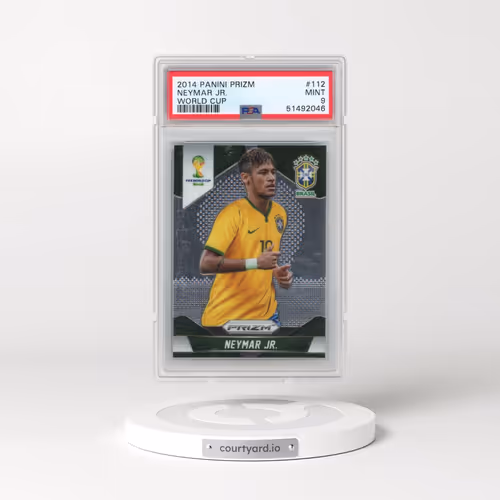 2014 Panini Prizm World Cup #112 Neymar Jr. (PSA 9 MINT)