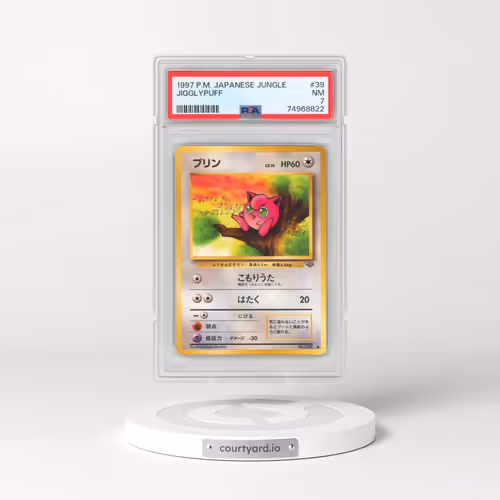 1997 Pokémon Jungle #39 Jigglypuff (PSA 7 NM)