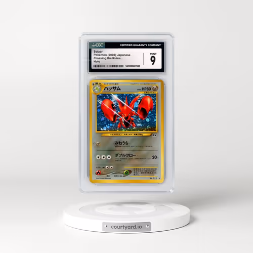 2000 Crossing the Ruins... #212 Scizor - Holo (CGC 9 MINT)