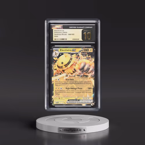 2025 Destined Rivals - DRI EN #069/182 Electivire ex - Holo (CGC 10 PRISTINE)