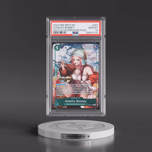 2024 One Piece Championship 2023 Celebration Pack #007 Jewelry Bonney (PSA 10 GEM MINT)