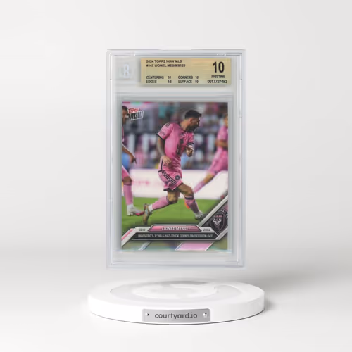 2024 Topps Now MLS #147 Lionel Messi/6126* (BGS 10 PRISTINE)