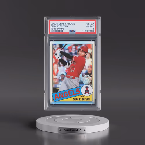 2020 Topps Chrome 1985 Topps #85TC7 Shohei Ohtani (PSA 8 NM-MT)