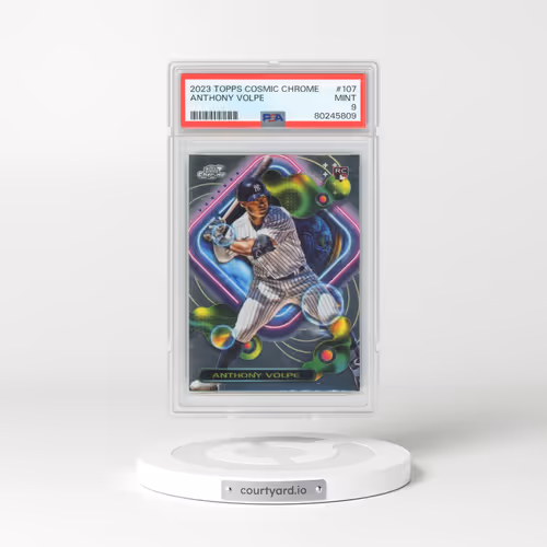 2023 Topps Cosmic Chrome #107 Anthony Volpe (PSA 9 MINT)