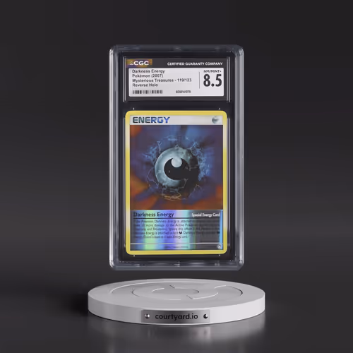 2007 Mysterious Treasures #119/123 Darkness Energy - Reverse Holo (CGC 8.5 NM-MT+)