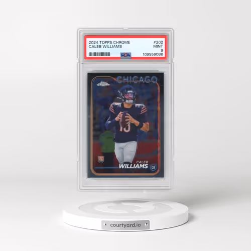 2024 Topps Chrome #202 Caleb Williams (PSA 9 MINT)