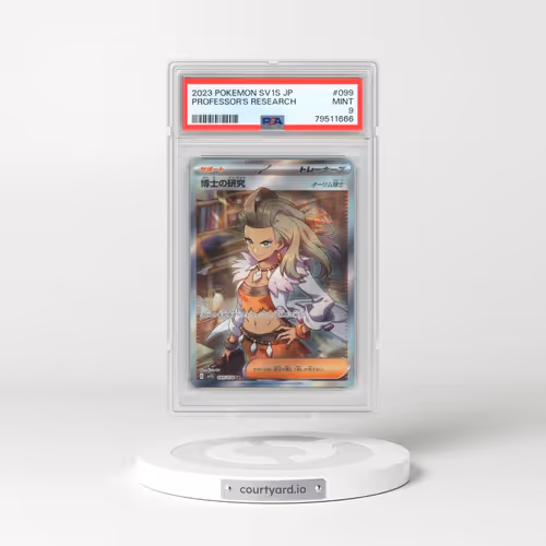 2023 Pokémon Sv1s-Scarlet EX #099 Professor's Research - Super Rare (PSA 9 MINT)