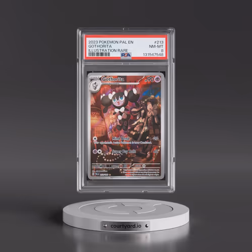 2023 Pokémon Pal EN-Paldea Evolved #213 Gothorita - Illustration Rare (PSA 8 NM-MT)