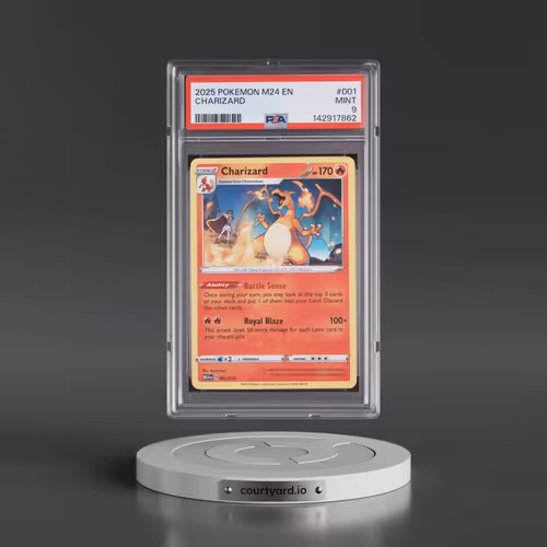 2025 Pokémon M24 EN-Mcdonald's Collection #001 Charizard (PSA 9 MINT)