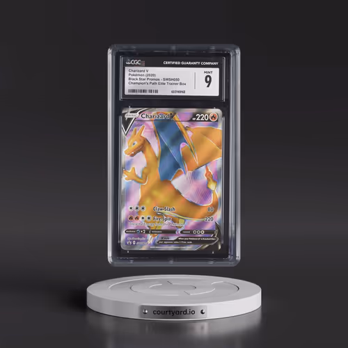 2017 Black Star Promos - Sword & Shield #SWSH050 Charizard V - Champion's Path Elite Trainer Box (Ho