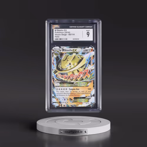 2016 Steam Siege #68/114 M Steelix EX - Holo (CGC 9 MINT)