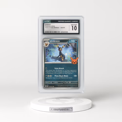 2024 Trick or Trade BOOster (2024) #130/197 Umbreon (CGC 10 GEM MINT)