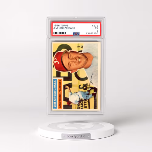 1956 Topps #275 Jim Greengrass (PSA 5 EX)