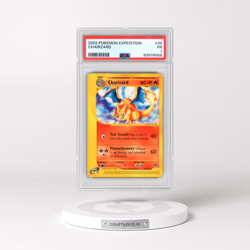 2002 Pokémon Expedition #39 Charizard (PSA 1 PR)