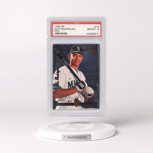 1994 SP #15 Alex Rodriguez - Foil (PSA 8 NM-MT)
