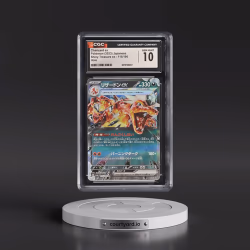 2023 Shiny Treasure ex #115/190 Charizard ex - Holo (CGC 10 GEM MINT)