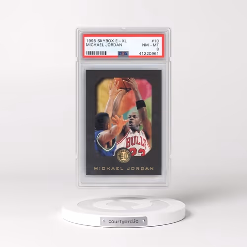 1995 Skybox E-XL #10 Michael Jordan (PSA 8 NM-MT)