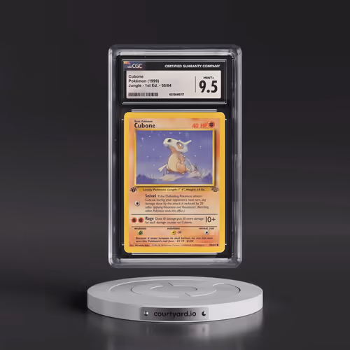 1999 Jungle #50/64 Cubone - 1st Edition 1st Edition (CGC 9.5 MINT+)