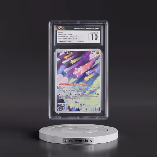 2023 Paradox Rift - PAR EN #201/182 Minior - Illustration Rare Holo (CGC 10 GEM MINT)
