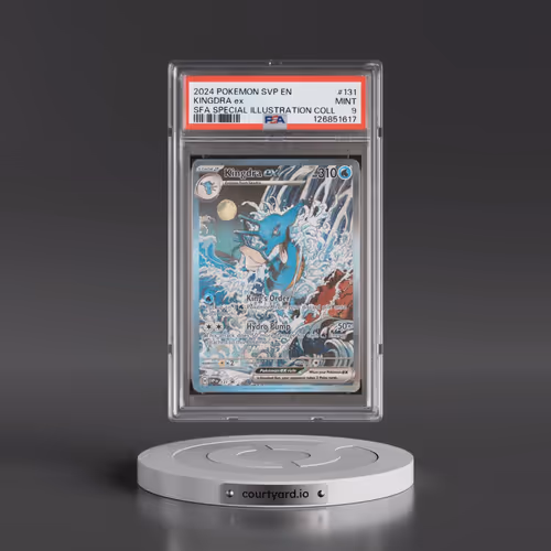 2024 Pokémon Svp EN-SV Black Star Promo #131 Kingdra EX - Holo Shrouded Fable Special Illustration C
