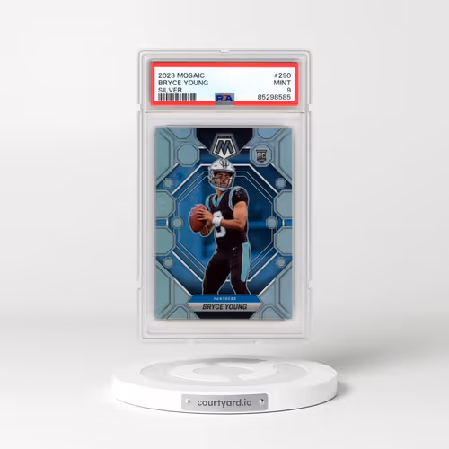 2023 Panini Mosaic #290 Bryce Young - Silver (PSA 9 MINT)