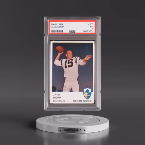 1961 Fleer #155 Jack Kemp (PSA 7 NM)