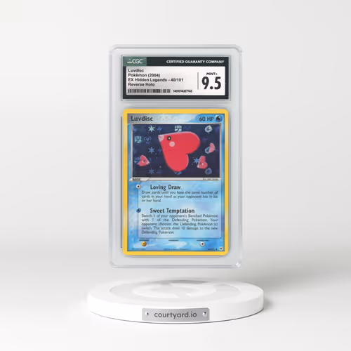2004 EX Hidden Legends #40 Luvdisc - Holo (CGC 9.5 MINT+)
