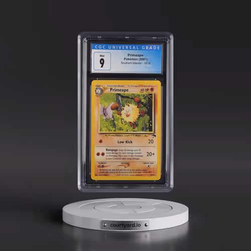 2001 Southern Islands #18/18 Primeape (CGC 9 MINT)