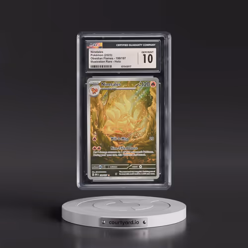 2023 Obsidian Flames - OBF EN #199/197 Ninetales - Illustration Rare Holo (CGC 10 GEM MINT)