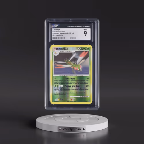 2008 Legends Awakened #17/146 Yanmega - Reverse Holo (CGC 9 MINT)