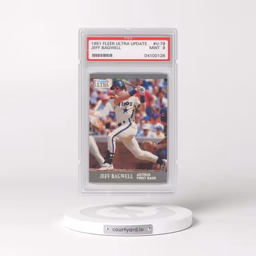 1991 Ultra Update #U-79 Jeff Bagwell (PSA 9 MINT)