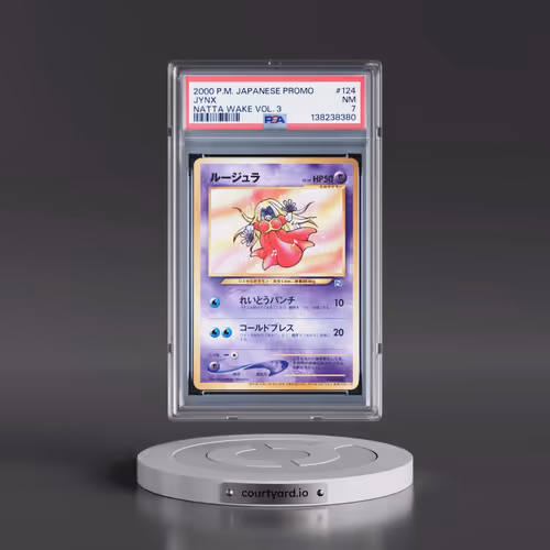 2000 Pokémon Promo #124 Jynx - Natta Wake Vol. 3 (PSA 7 NM)